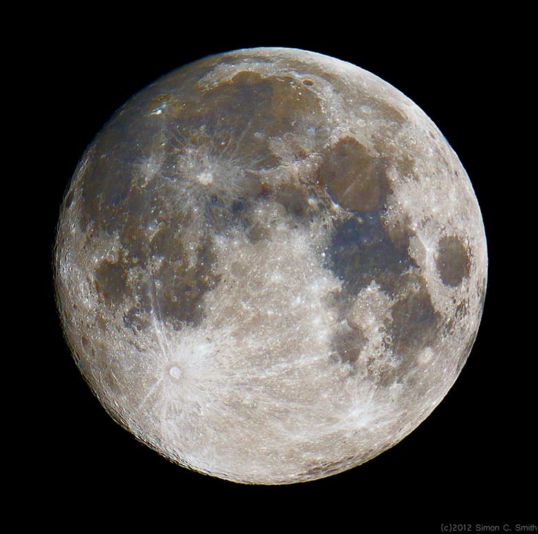 APOD: On a Blue Moon - September 1, 2012