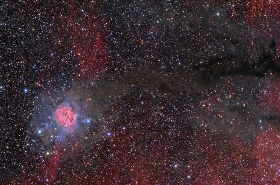 APOD: Cocoon Nebula Wide Field - September 13, 2012
