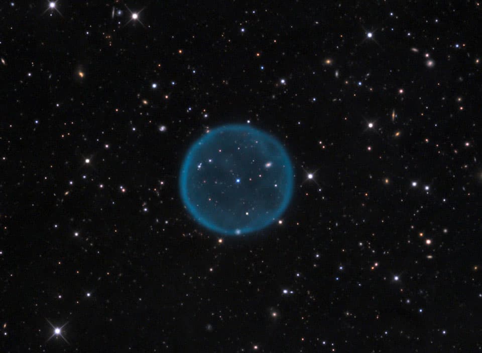 NASA APOD October 8, 2012: Spherical Planetary Nebula Abell 39