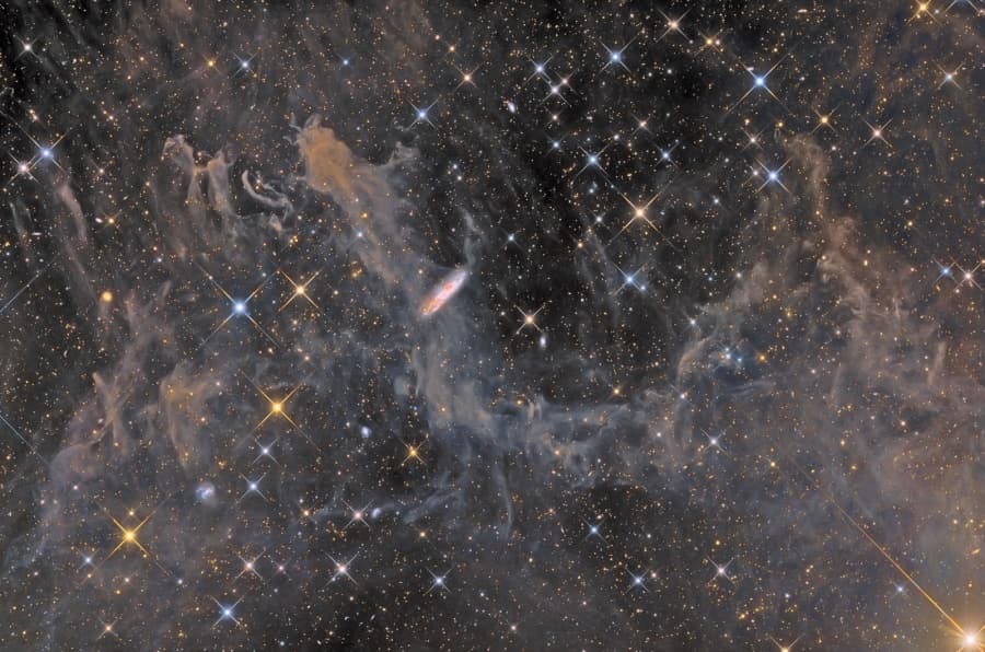 APOD: Galaxies, Stars, and Dust - October 13, 2012