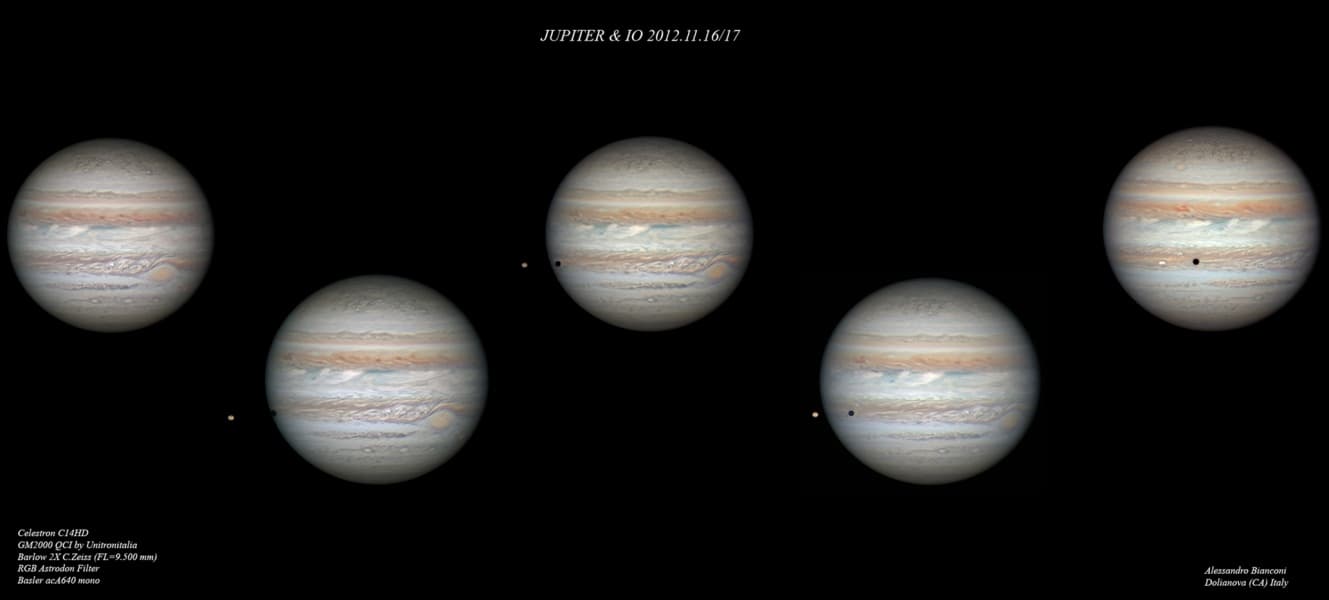 APOD: Jupiter and Io - November 28, 2012
