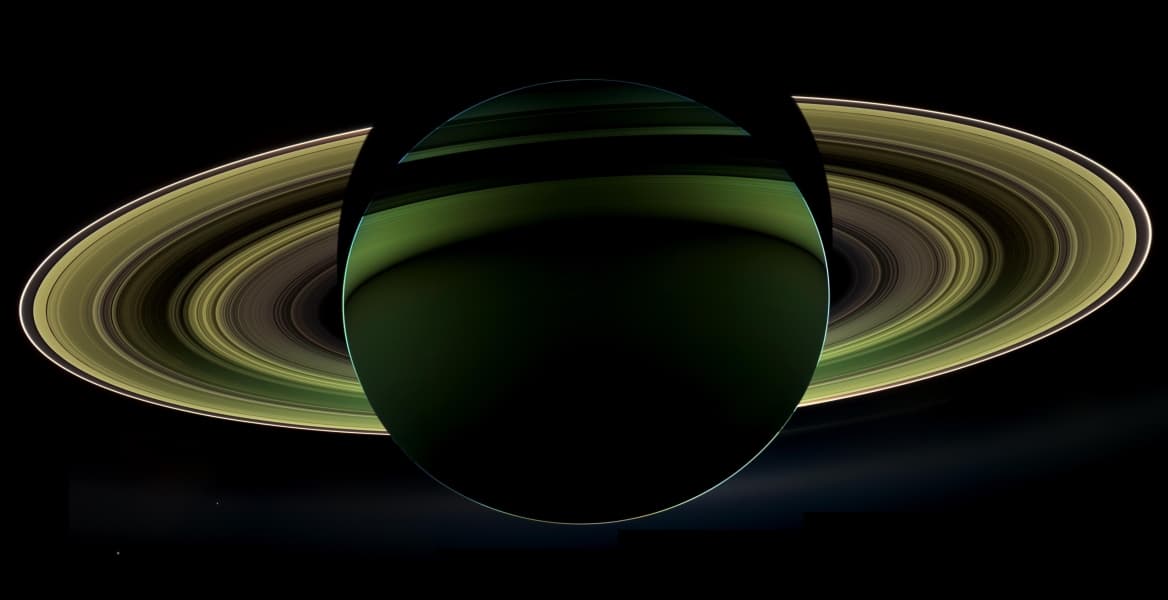 APOD: Saturn at Night - December 22, 2012