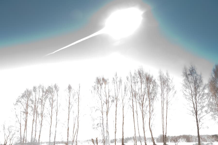 APOD: Chelyabinsk Meteor Flash - February 23, 2013