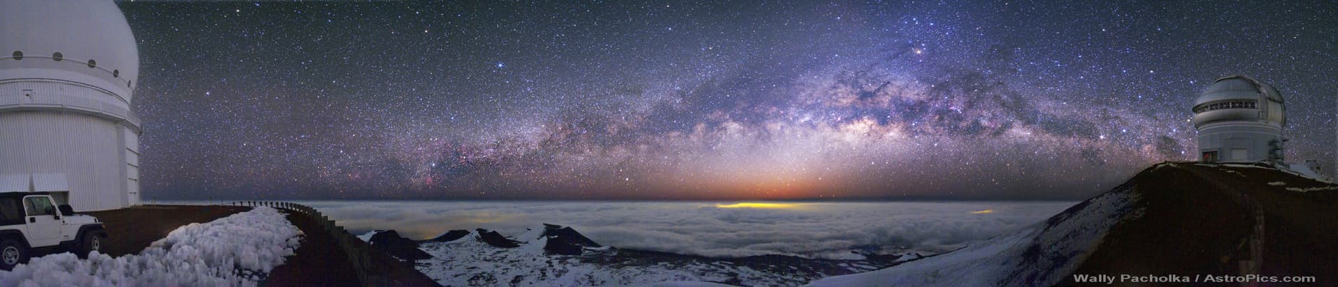 APOD: Milky Way Panorama from Mauna Kea - March 10, 2013