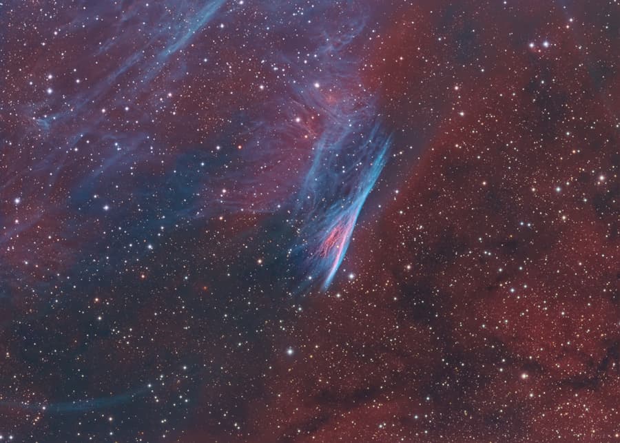 APOD: NGC 2736: The Pencil Nebula - March 21, 2013