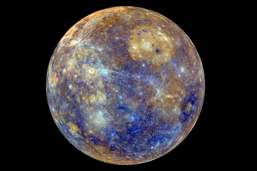 APOD: Colors of Mercury - March 1, 2013