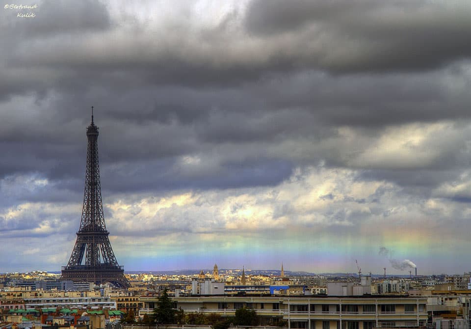 APOD: A Horizon Rainbow in Paris - March 27, 2013