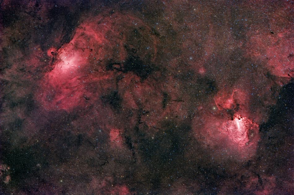 APOD: The Eagle and The Swan - May 31, 2013
