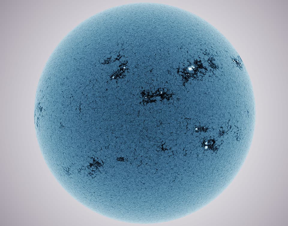 APOD: Blue Sun Bursting - May 20, 2013