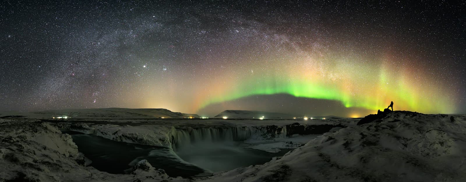 APOD: The Waterfall and the World at Night - May 17, 2013