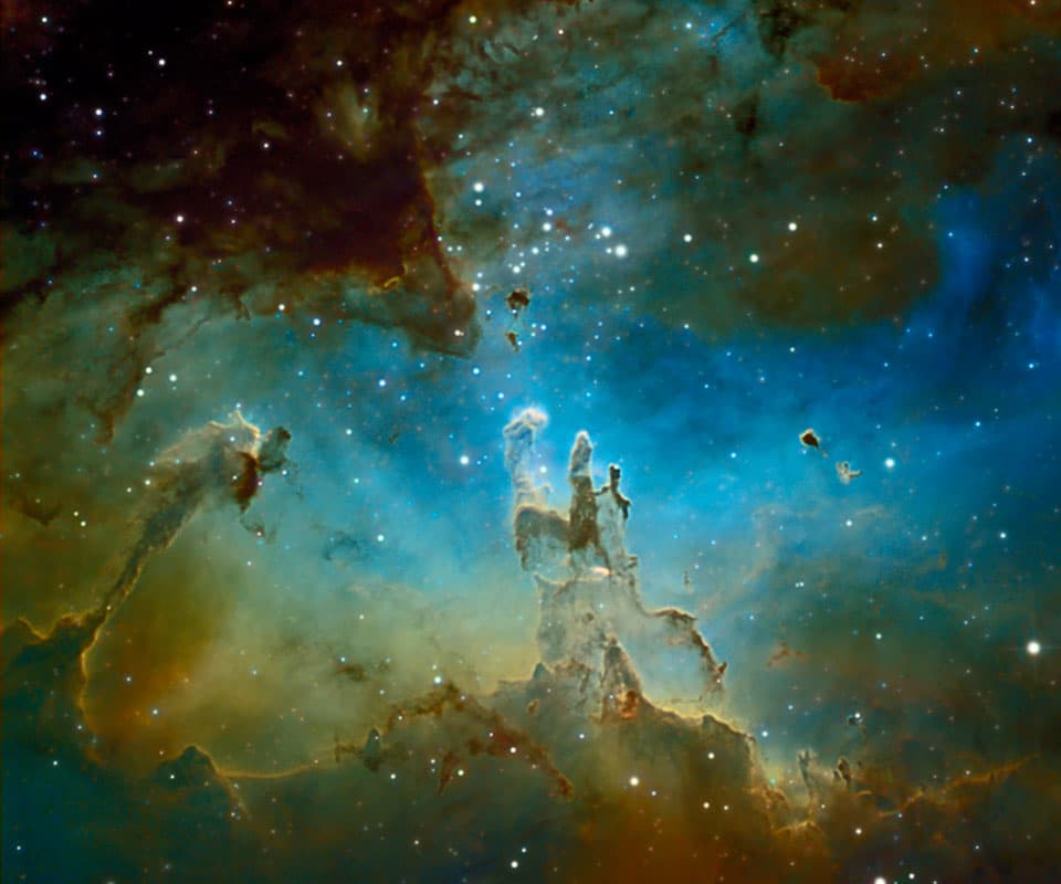 APOD: The Pillars of Eagle Castle - July 14, 2013