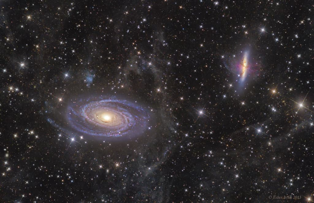 APOD: M81 versus M82 - September 25, 2013