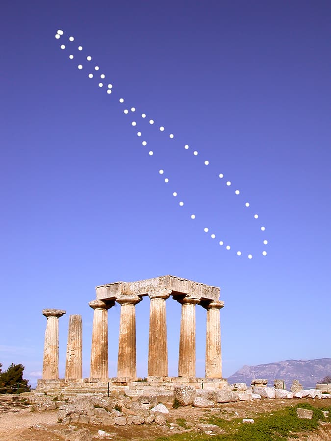 APOD: Apollo's Analemma - September 22, 2013