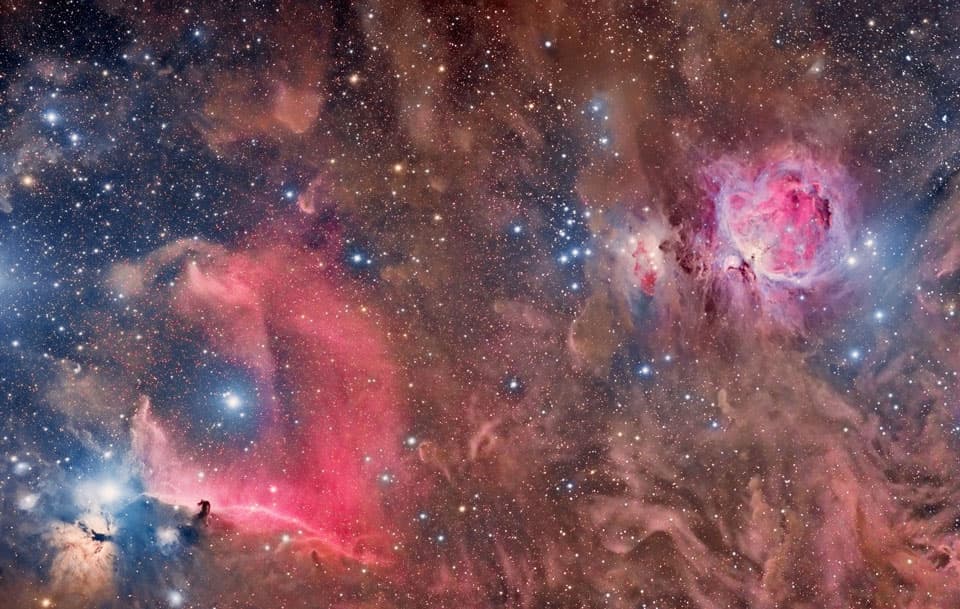 APOD: Horsehead and Orion Nebulas - October 29, 2013
