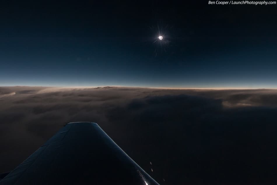 APOD: Eclipse at 44,000 Feet - November 7, 2013