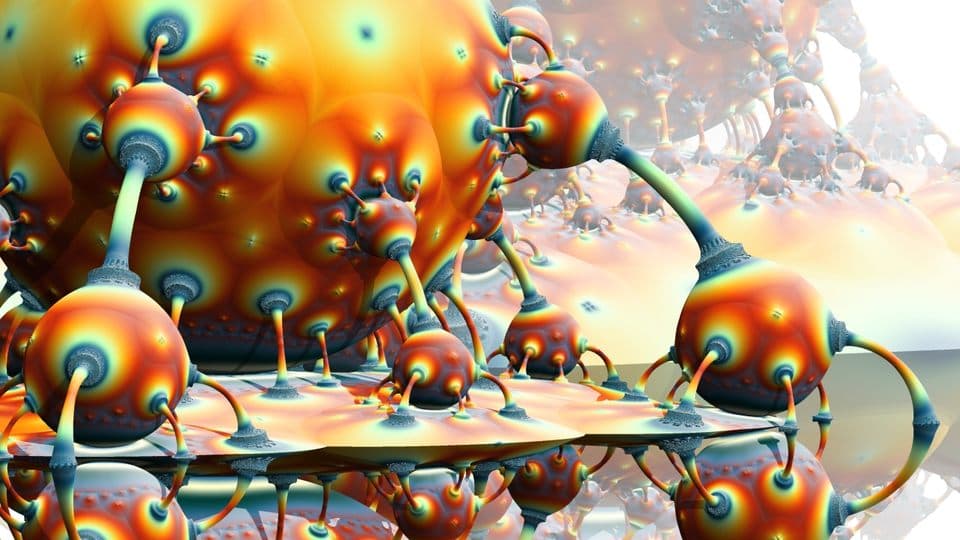 APOD: Quantum Streampunk Fantasy Fractal Landscape - December 30, 2013