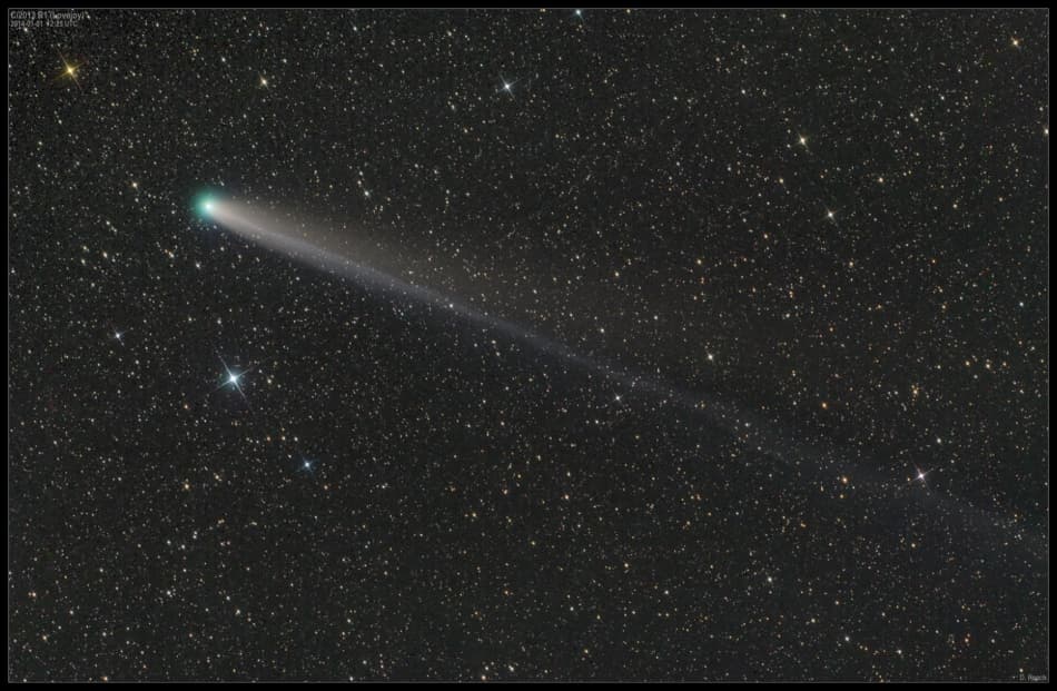 APOD: Lovejoy in the New Year - January 3, 2014