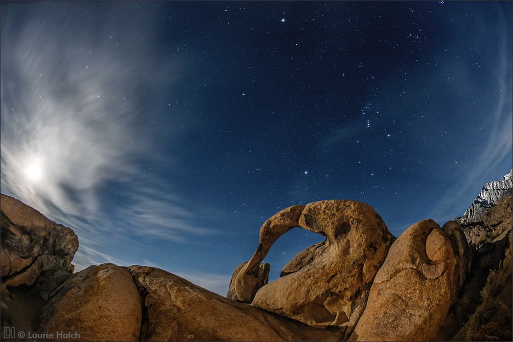 APOD: Möbius Arch Moonrise - February 28, 2014