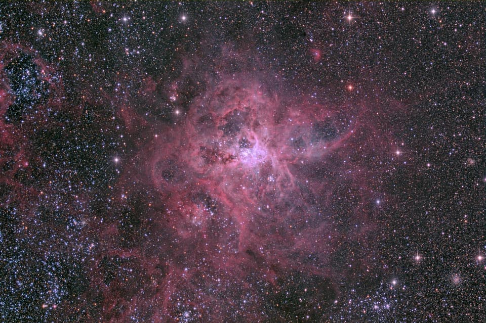 APOD: The Cosmic Web of the Tarantula Nebula - February 17, 2014