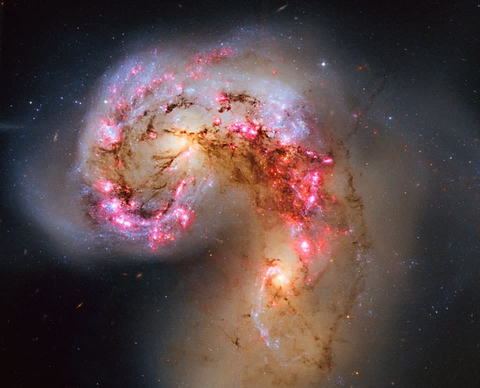 APOD: The Antennae Galaxies in Collision - March 16, 2014