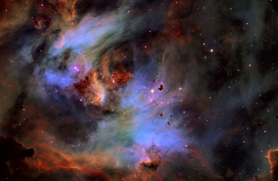APOD: Globules in the Running Chicken Nebula - March 5, 2014
