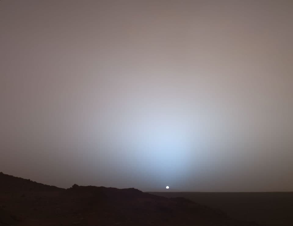 APOD: Martian Sunset - March 2, 2014