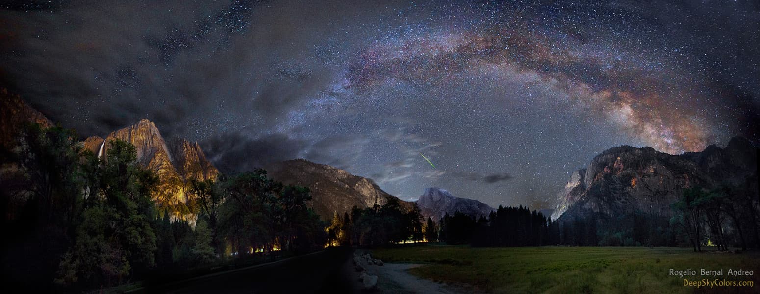 APOD: That Night over Half Dome - May 2, 2014