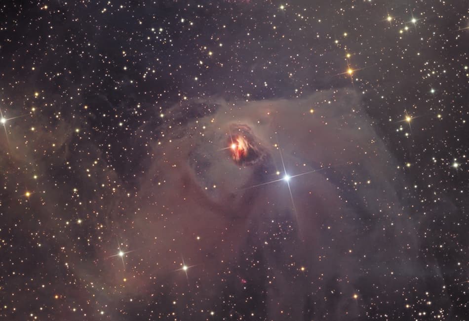 APOD: T Tauri and Hind's Variable Nebula - May 3, 2014