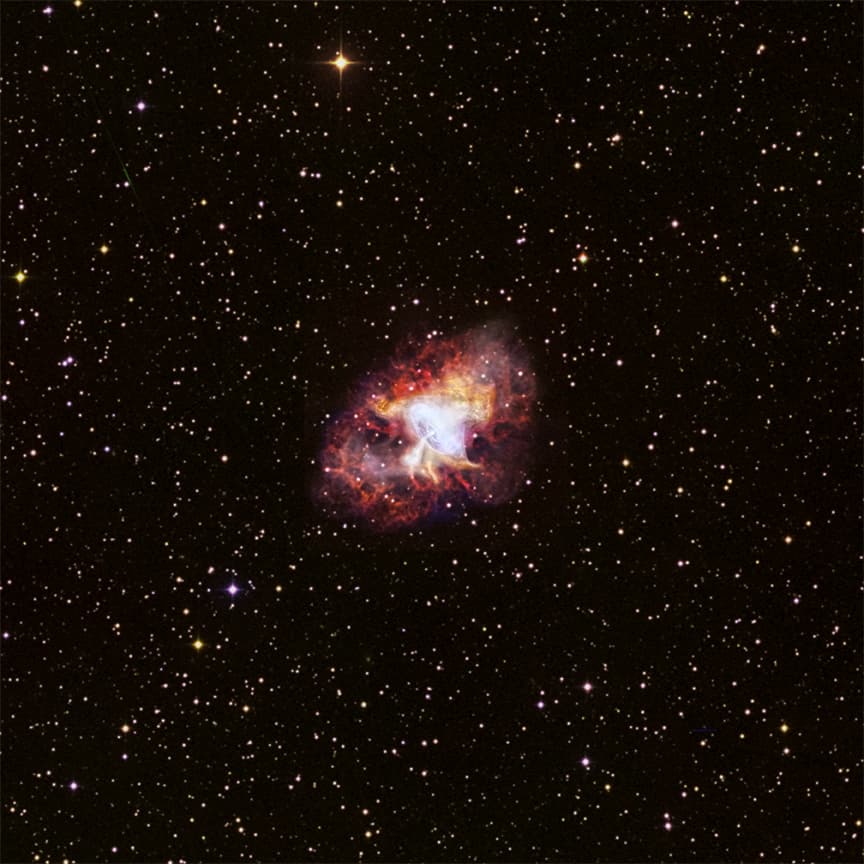 APOD: Cosmic Crab Nebula - July 25, 2014