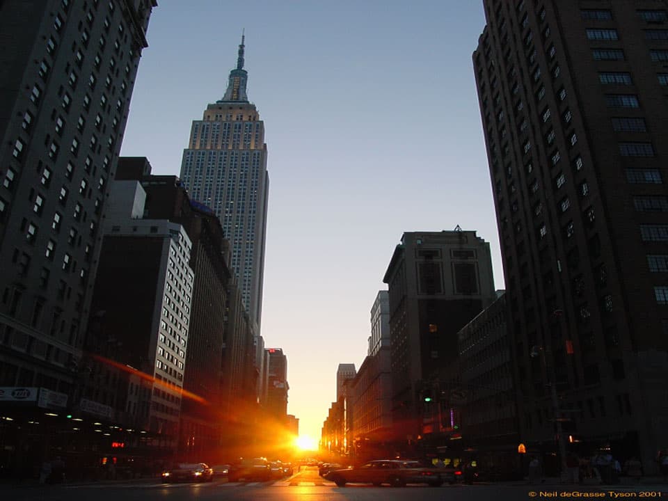 NASA APOD July 6, 2014: Manhattanhenge: A New York City Sunset