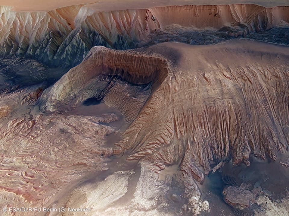 APOD: Collapse in Hebes Chasma on Mars - August 12, 2014