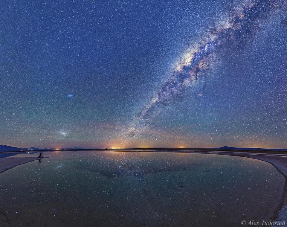 APOD: Milky Way above Atacama Salt Lagoon - September 16, 2014