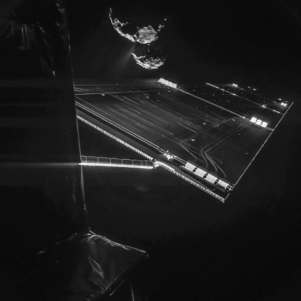 NASA APOD October 16, 2014: Rosetta's Selfie