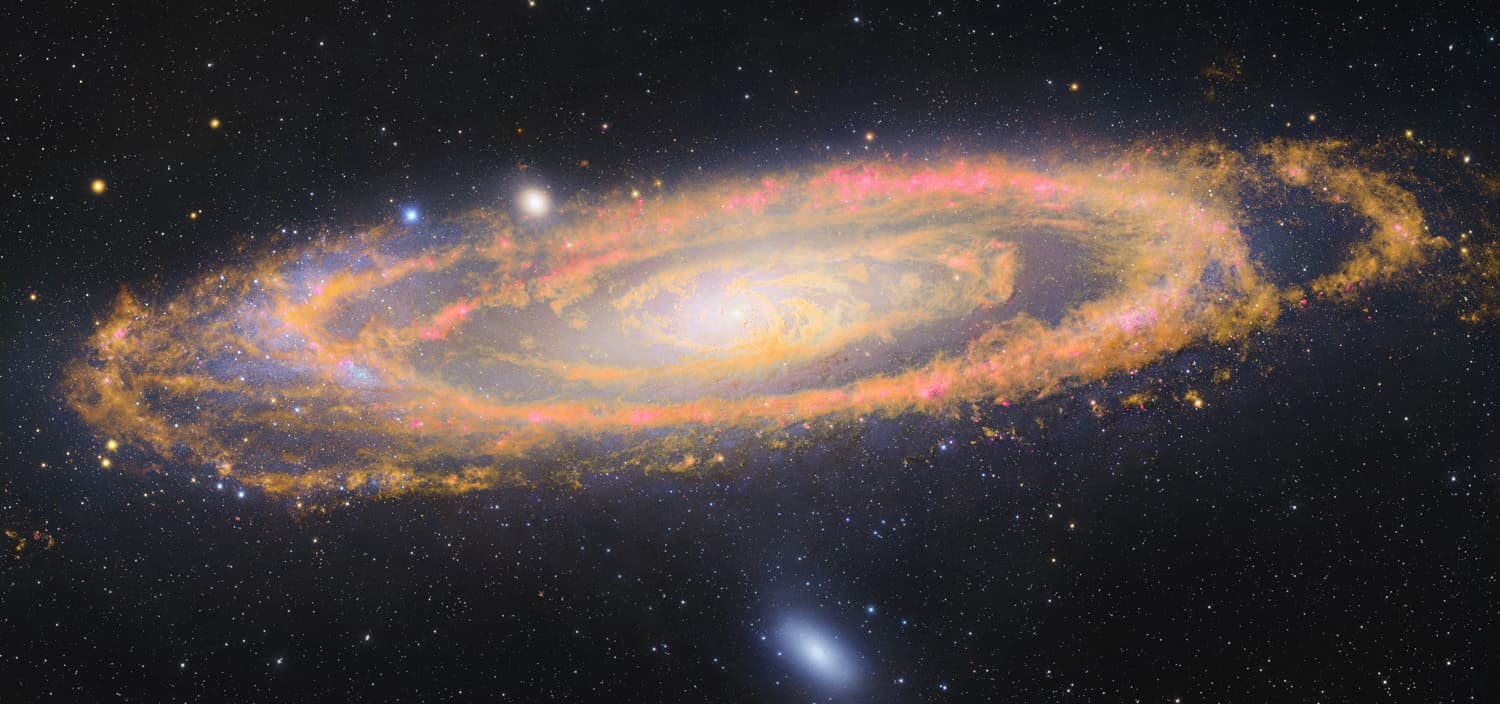APOD: The Infrared Visible Andromeda - December 13, 2014