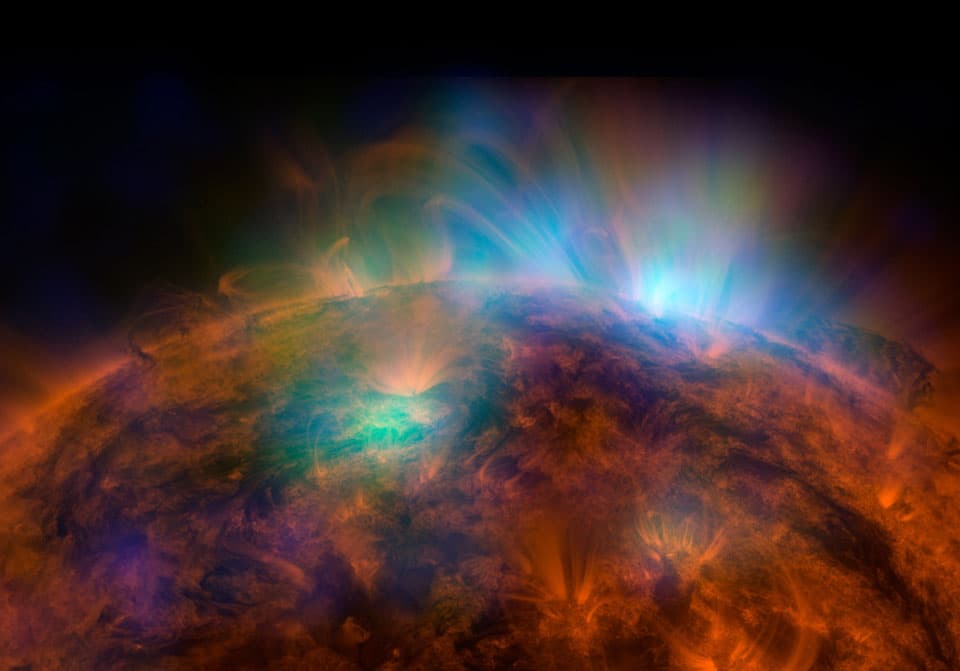 APOD: The Sun in X-rays from NuSTAR - December 29, 2014