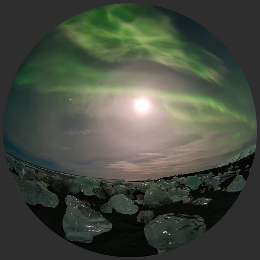 APOD: Aurora on Ice - February 13, 2015
