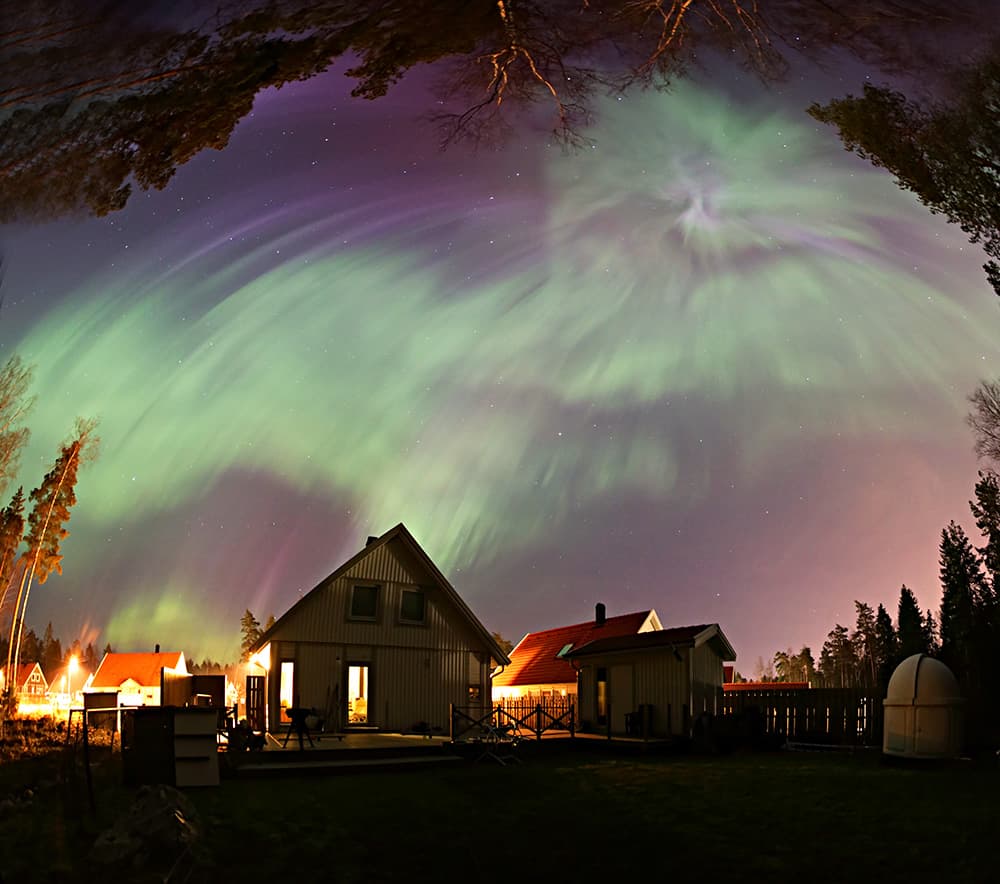 APOD: Aurora in the Backyard - March 19, 2015