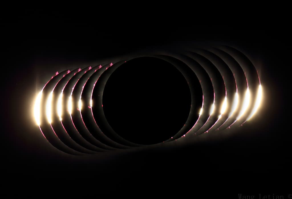 APOD: Diamond Rings and Baily's Beads - March 28, 2015