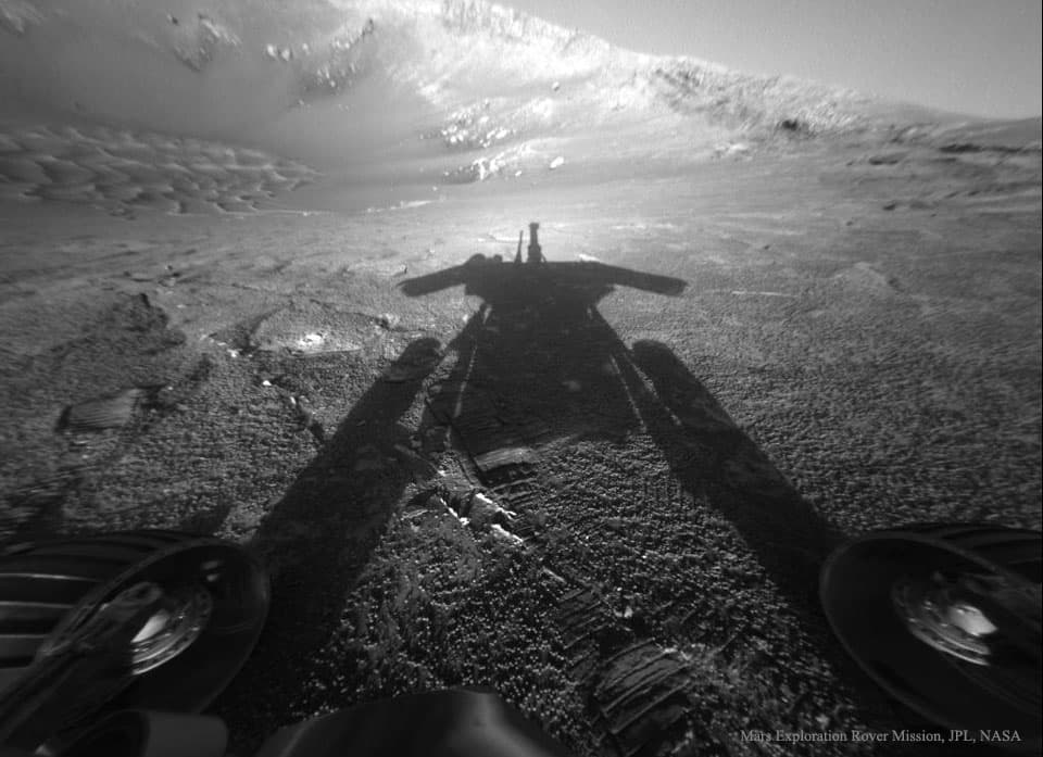 APOD: Shadow of a Martian Robot - March 29, 2015