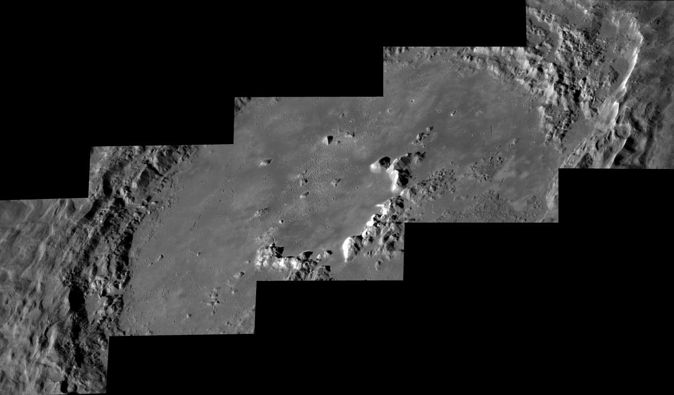 APOD: The Great Crater Hokusai - April 18, 2015