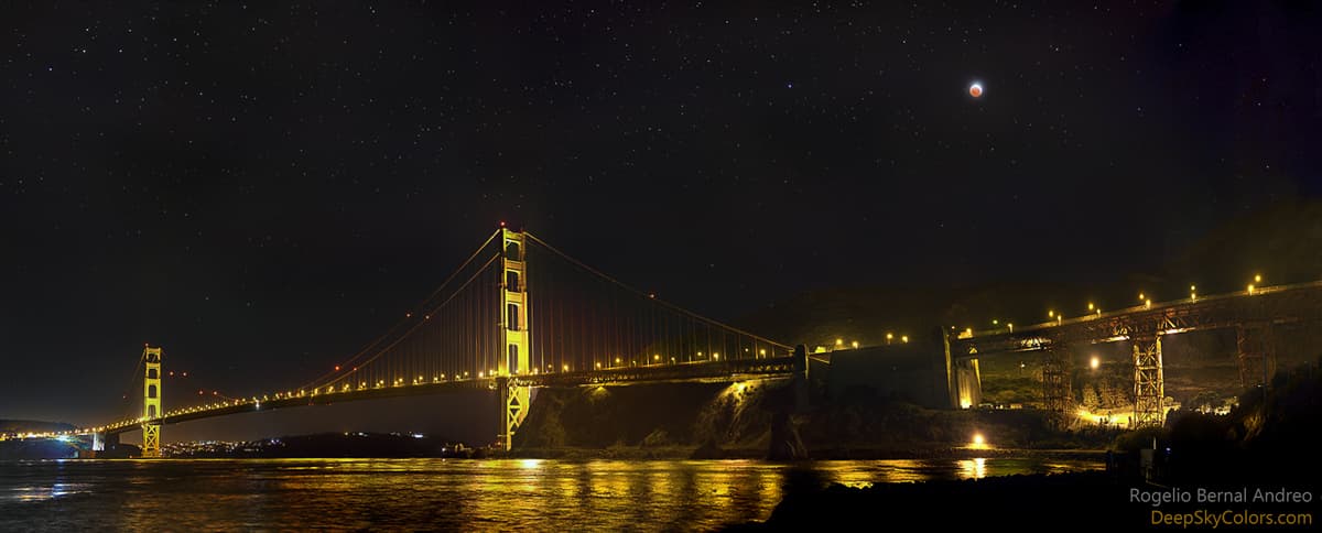 APOD: A Golden Gate Eclipse - April 9, 2015