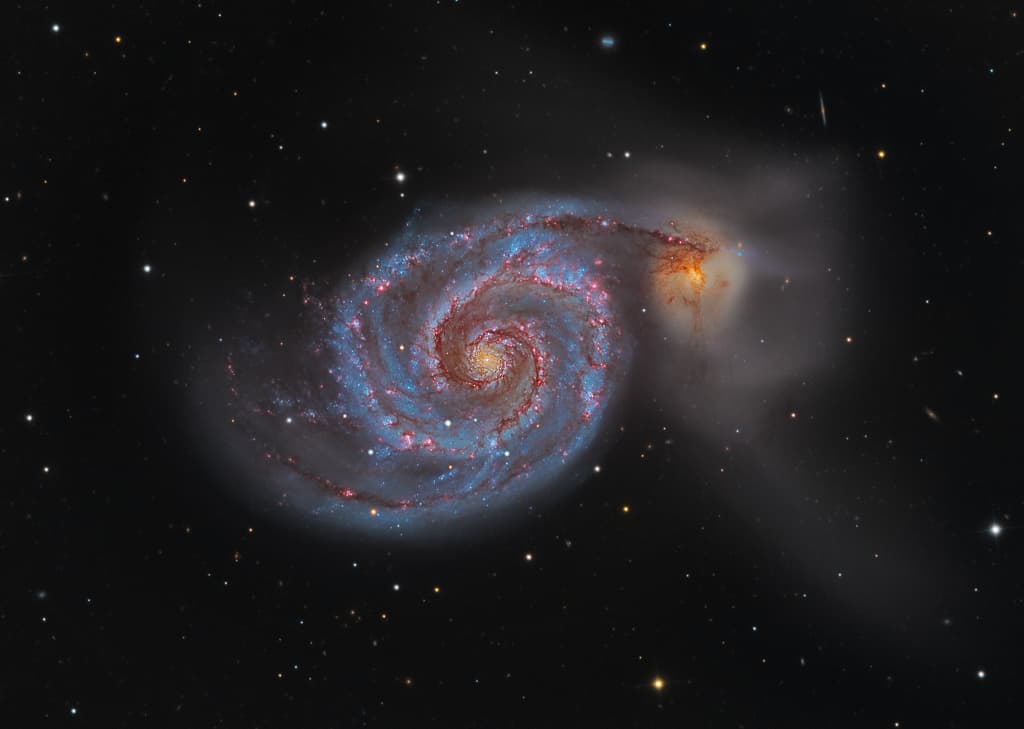 APOD: M51: The Whirlpool Galaxy - May 2, 2015