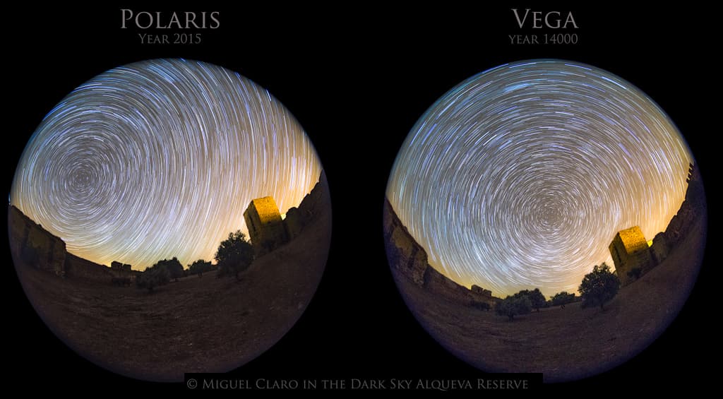 APOD: When Vega is North - May 8, 2015