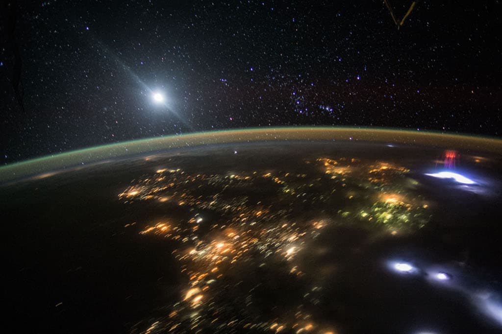 APOD: Sprites from Space - August 21, 2015