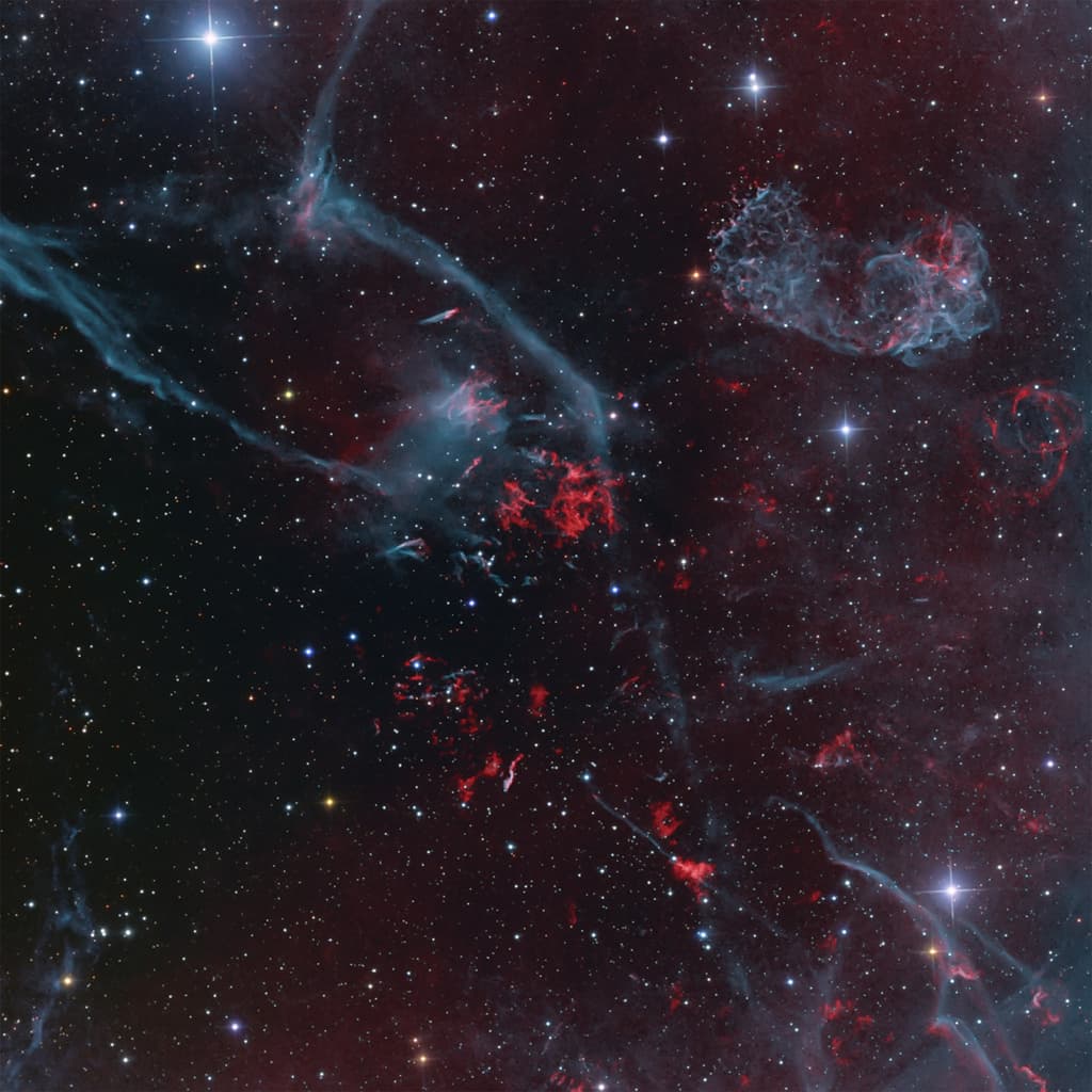 APOD: Puppis A Supernova Remnant - August 28, 2015
