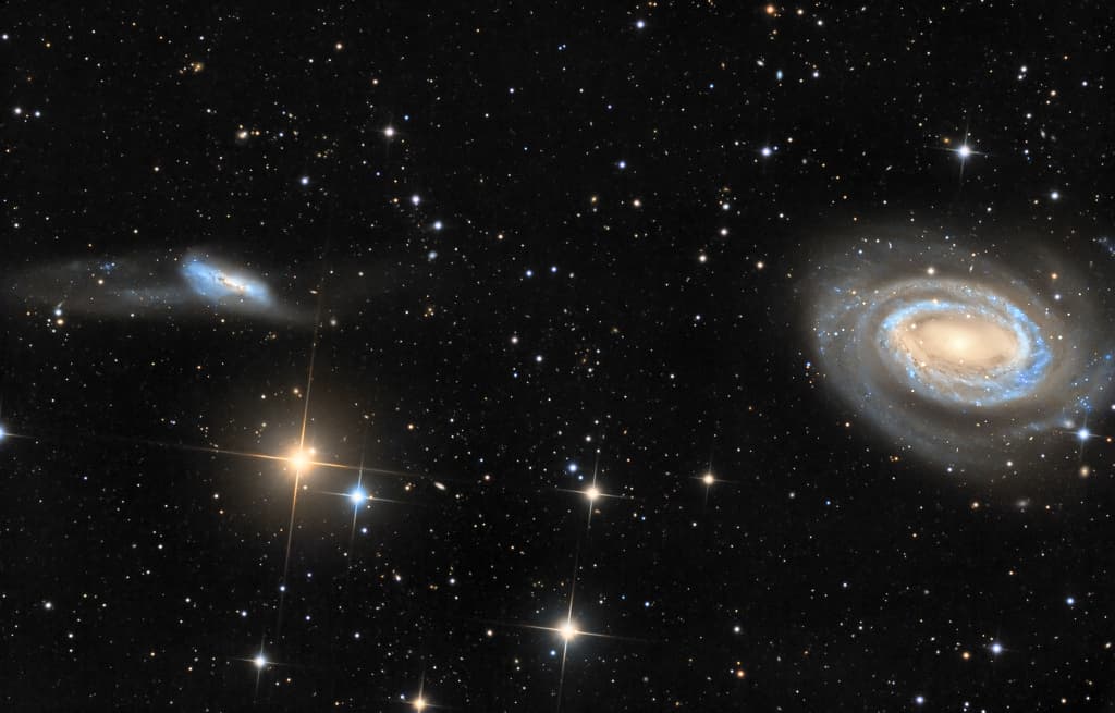 APOD: Arp 159 and NGC 4725 - September 3, 2015