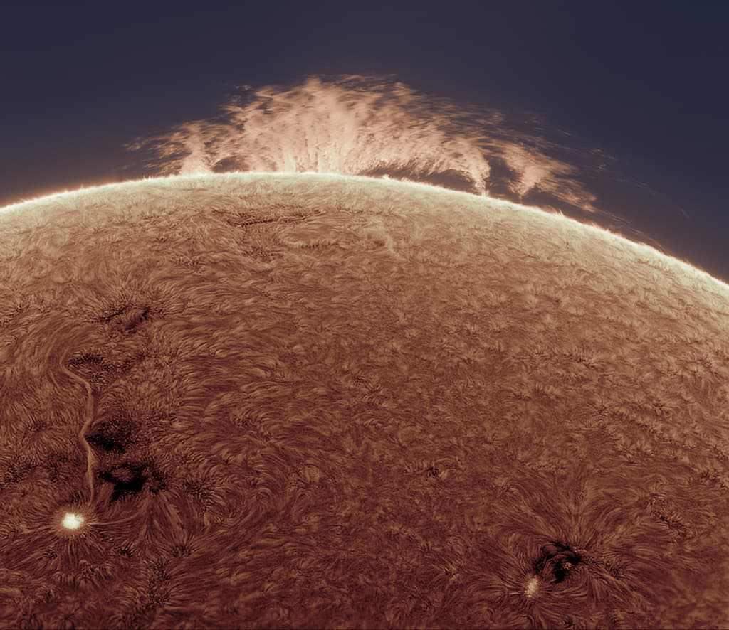 APOD: A Prominence on the Sun - September 19, 2015
