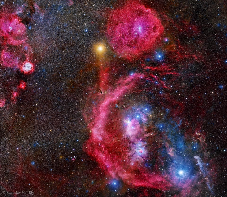 APOD: A 212-Hour Exposure of Orion - March 29, 2020