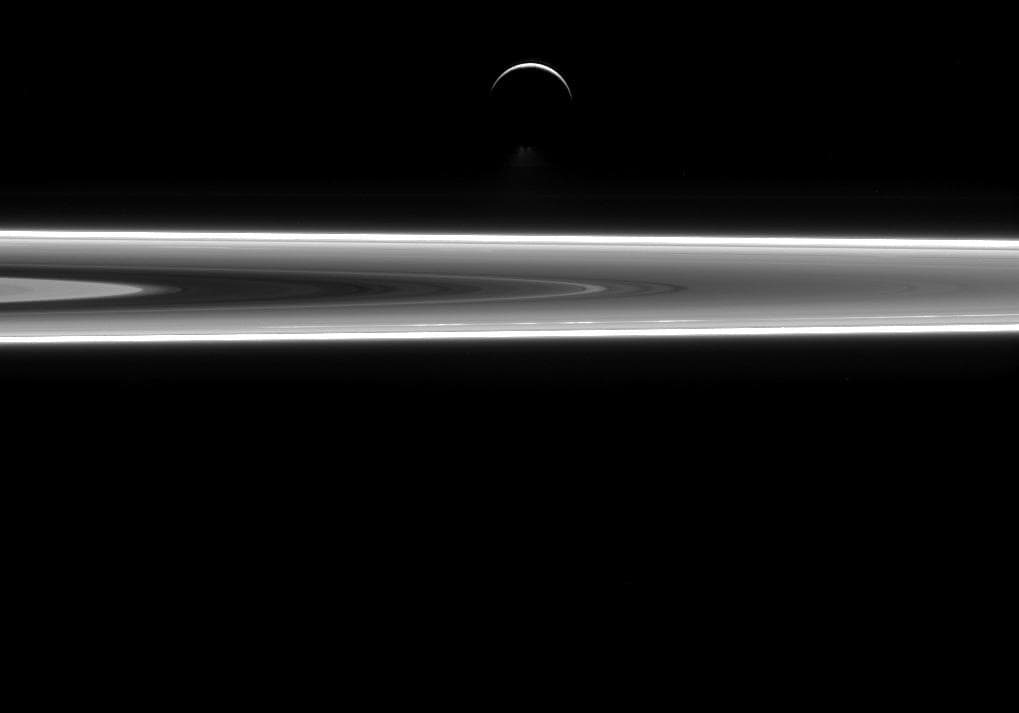 APOD: Enceladus: Ringside Water World - December 3, 2015