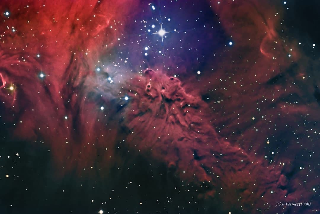 APOD: The Fox Fur Nebula - December 30, 2015